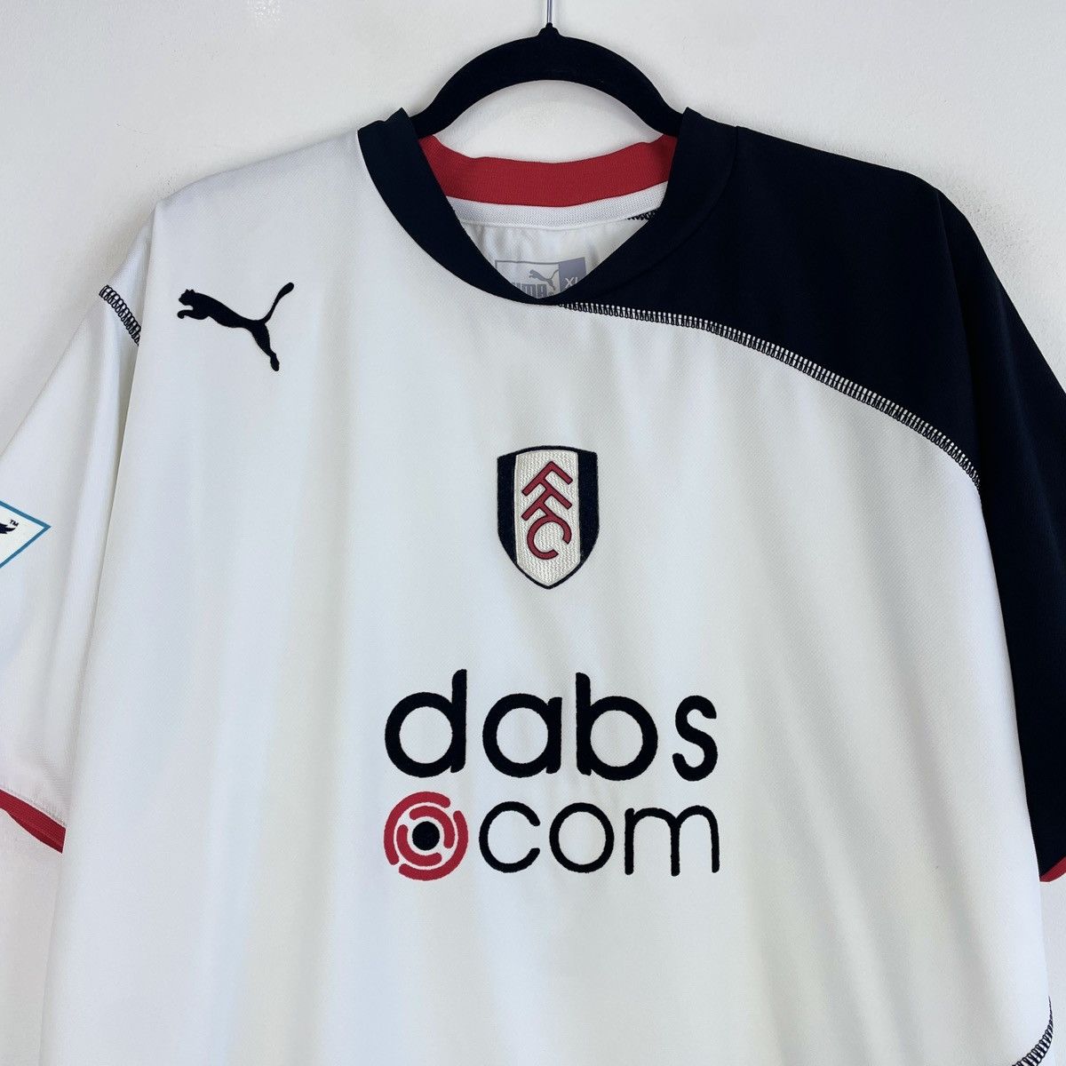 Puma Vintage Fulham Andy Cole Home Jersey Shirt Rare 2004/2005 Size US XL / EU 56 / 4 - 3 Thumbnail