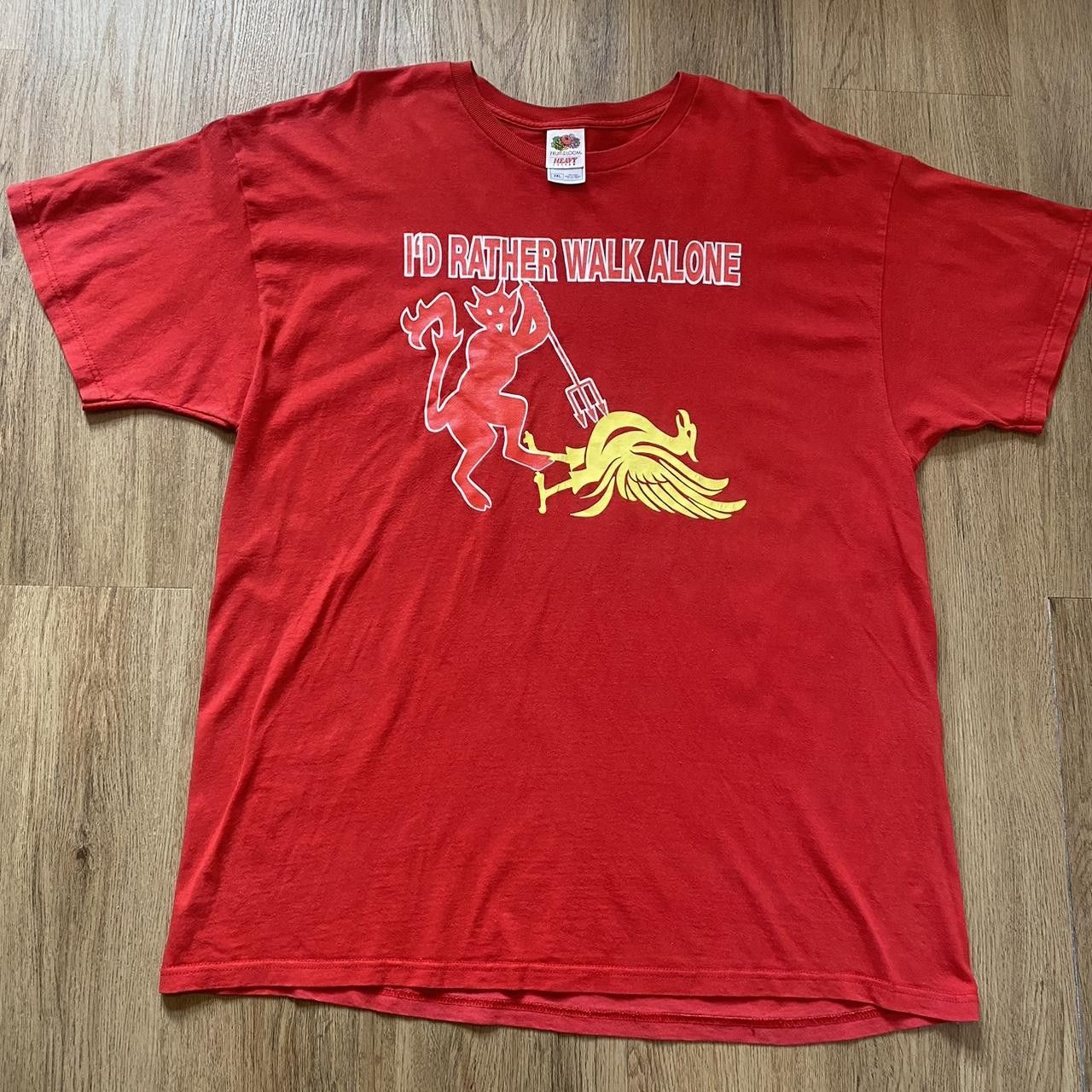 Fruit Of The Loom Fruit of the Loom red and yellow devil shirt Size US XXL / EU 58 / 5 - 1 Thumbnail