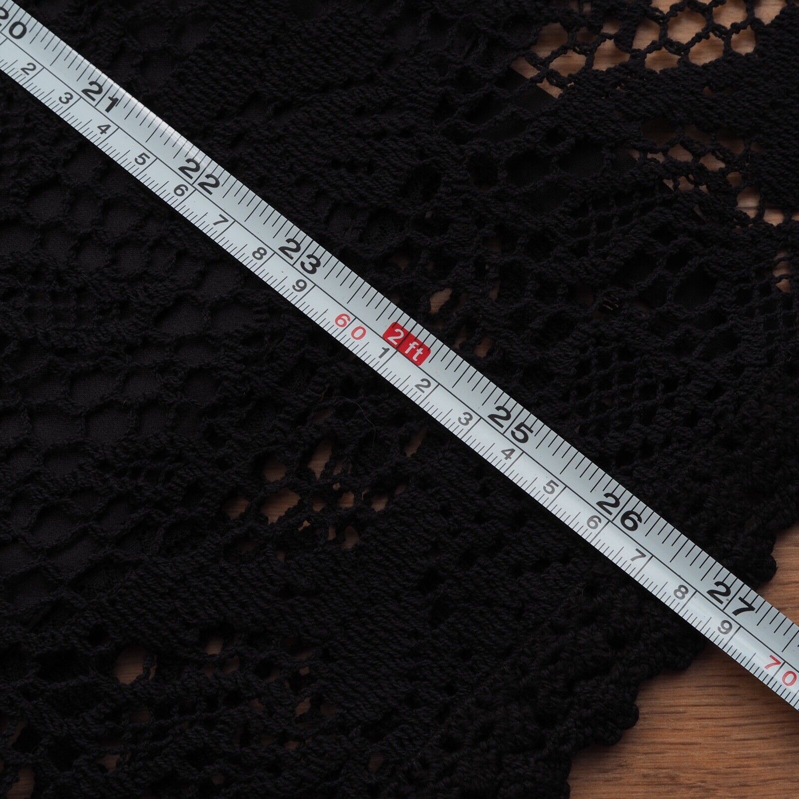 Dolce & Gabbana Dolce & Gabbana Vintage Black Cotton Knit Sheer Pencil Skirt Size 27" / US 4 / IT 40 - 9 Thumbnail