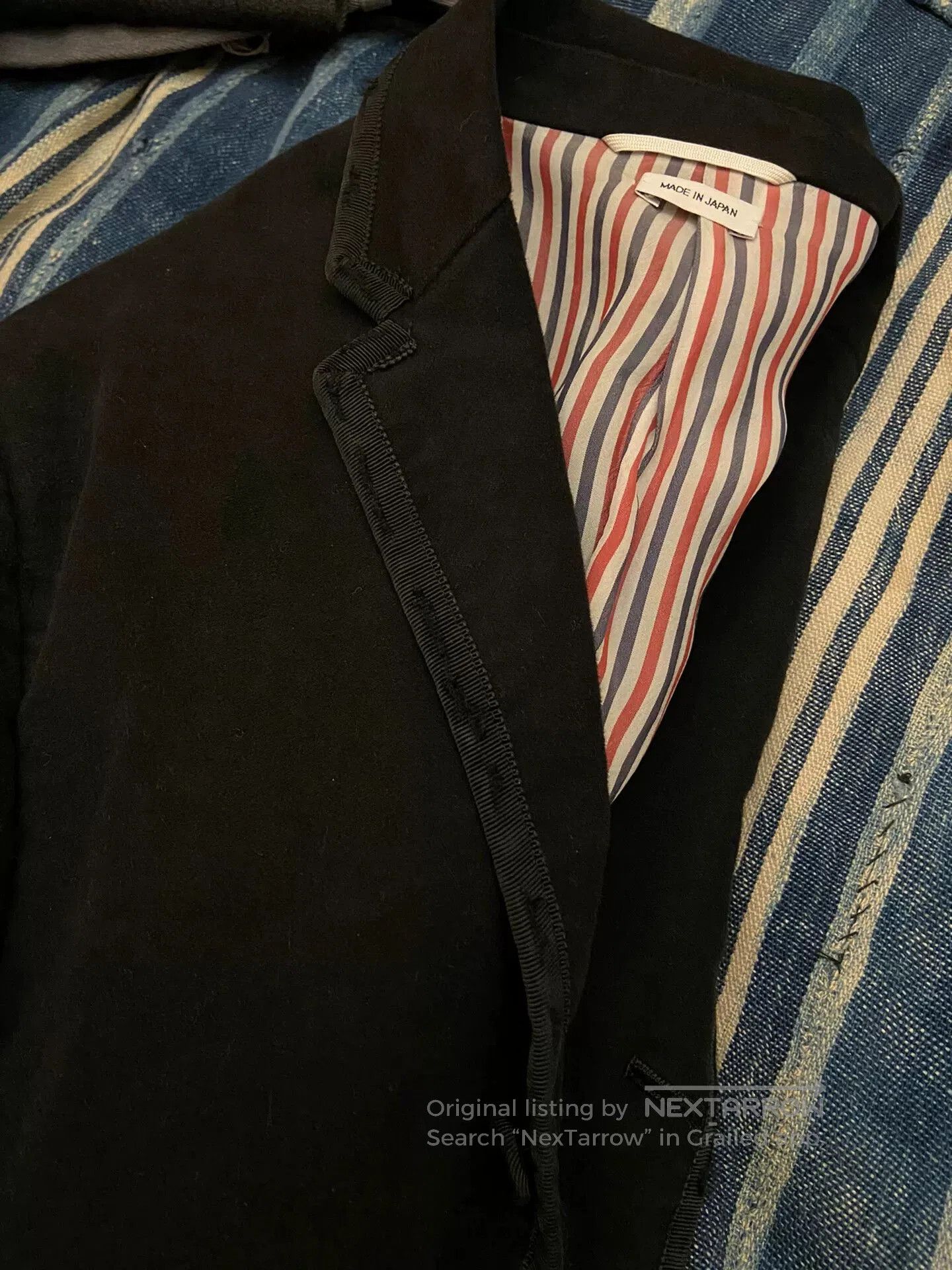 Thom Browne thom browne black tailored blazer with edging. Size US M / EU 48-50 / 2 - 3 Thumbnail