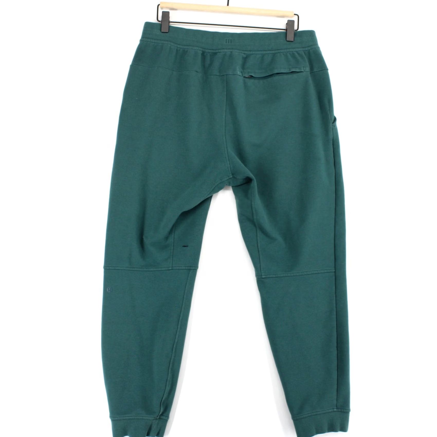 Lululemon Lululemon City Sweat Jogger Mens L Green French Terry Tapered Size US 33 - 3 Thumbnail