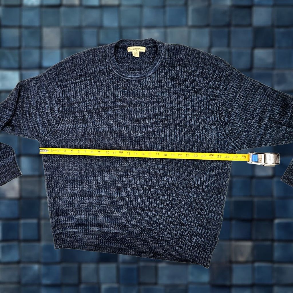 Vintage VINTAGE Penguin Munsingwear Cable Knit Pullover Sweater Men 3X Heather Blue Crew Neck Size US XXL / EU 58 / 5 - 1 Thumbnail