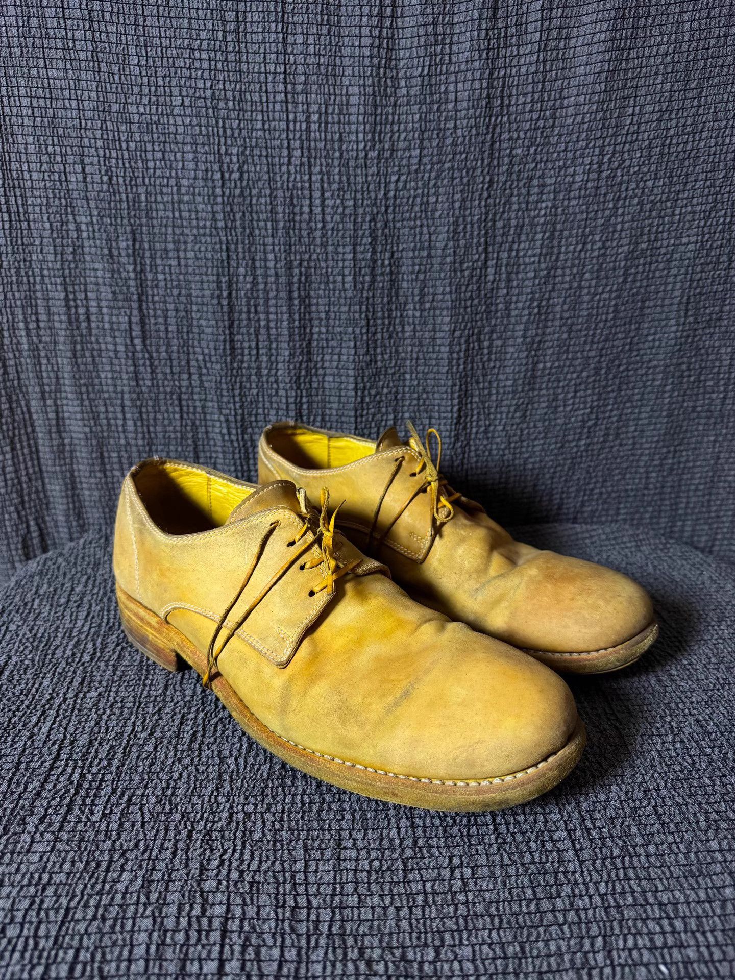 Guidi GUIDI 992 avant-garde horsehide derby shoes Size US 10 / EU 43 - 7 Thumbnail