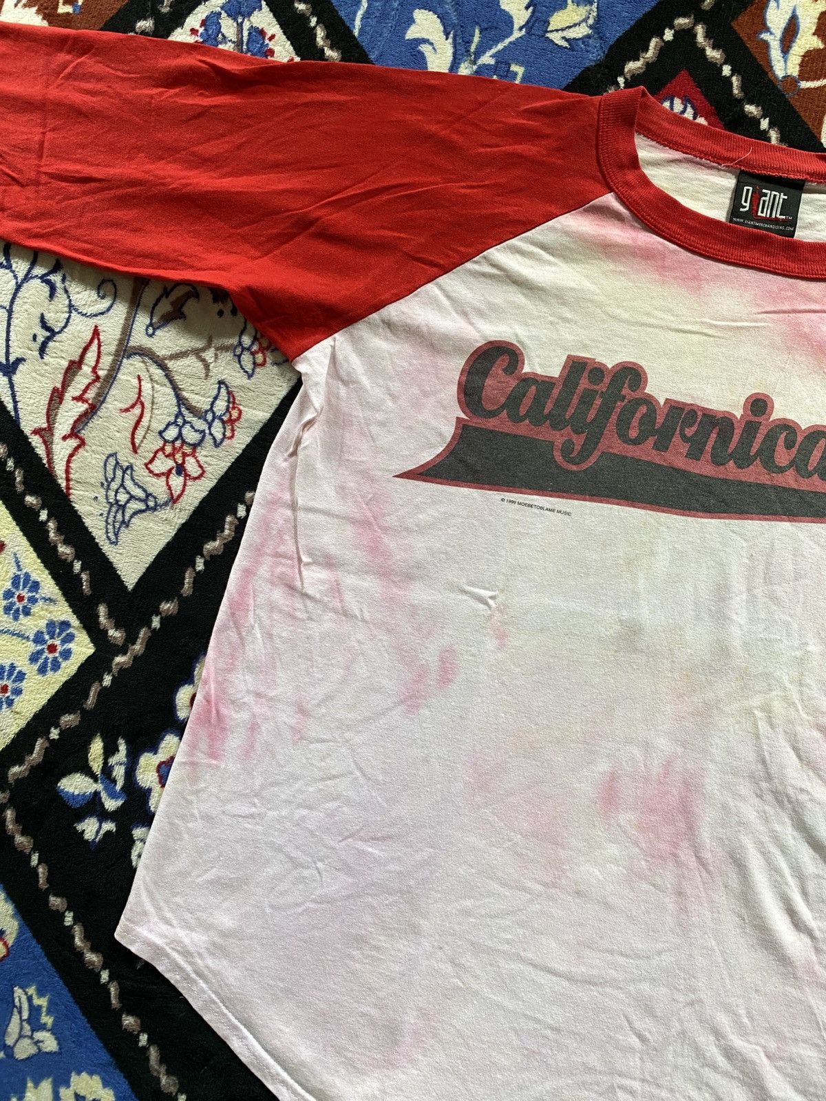 Band Tees Vintage Rhcp Californication Reglan Longsleeve Size US L / EU 52-54 / 3 - 8 Thumbnail