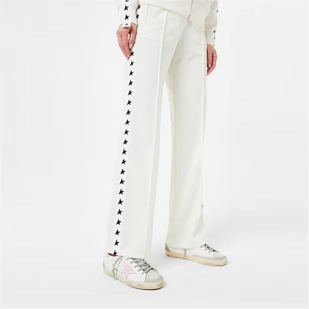 Golden Goose o1g2r1mq1024 Tracksuit Bottoms in White & Black Size 25" / US 0 / IT 36 - 4 Thumbnail