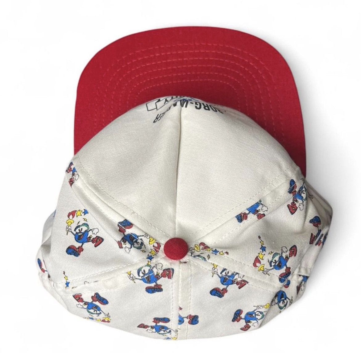 USA Olympics VTG 1996 Atlanta Olympics Izzy All Over Print Snapback Hat Size ONE SIZE - 4 Thumbnail