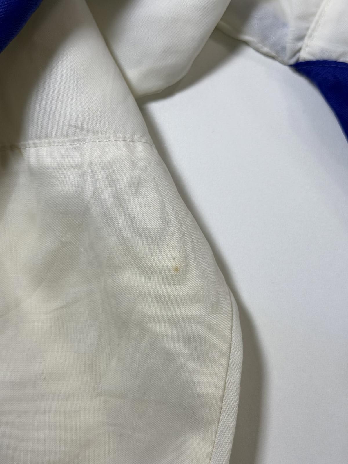 Unknown London Vintage Nike White and Blue Windbreaker Jacket Size US L / EU 52-54 / 3 - 12 Thumbnail
