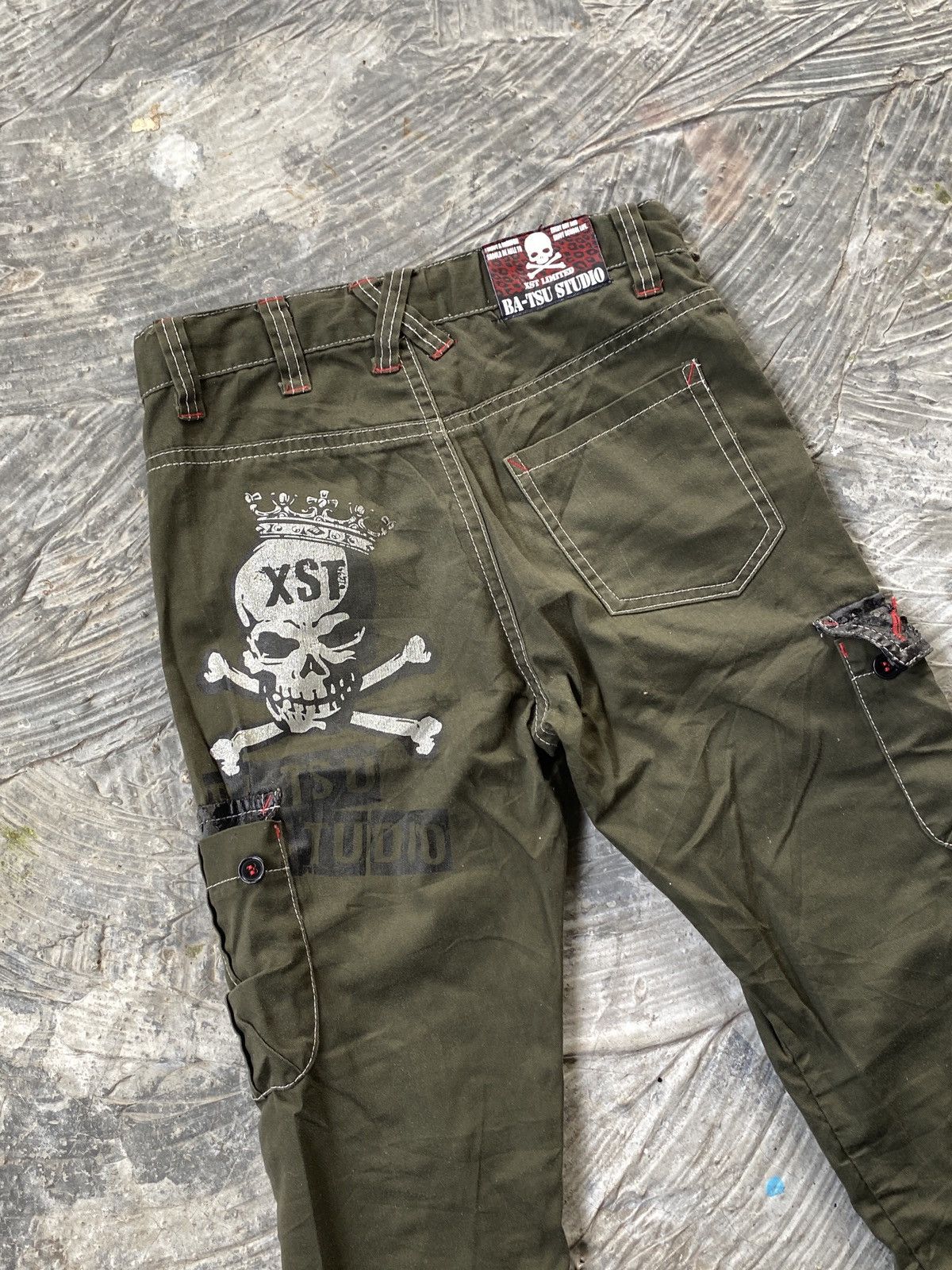 Japanese Brand 💥SALE💥 BA-Tsu Studio Cargo Pant XST Limited Size US 29 - 10 Thumbnail