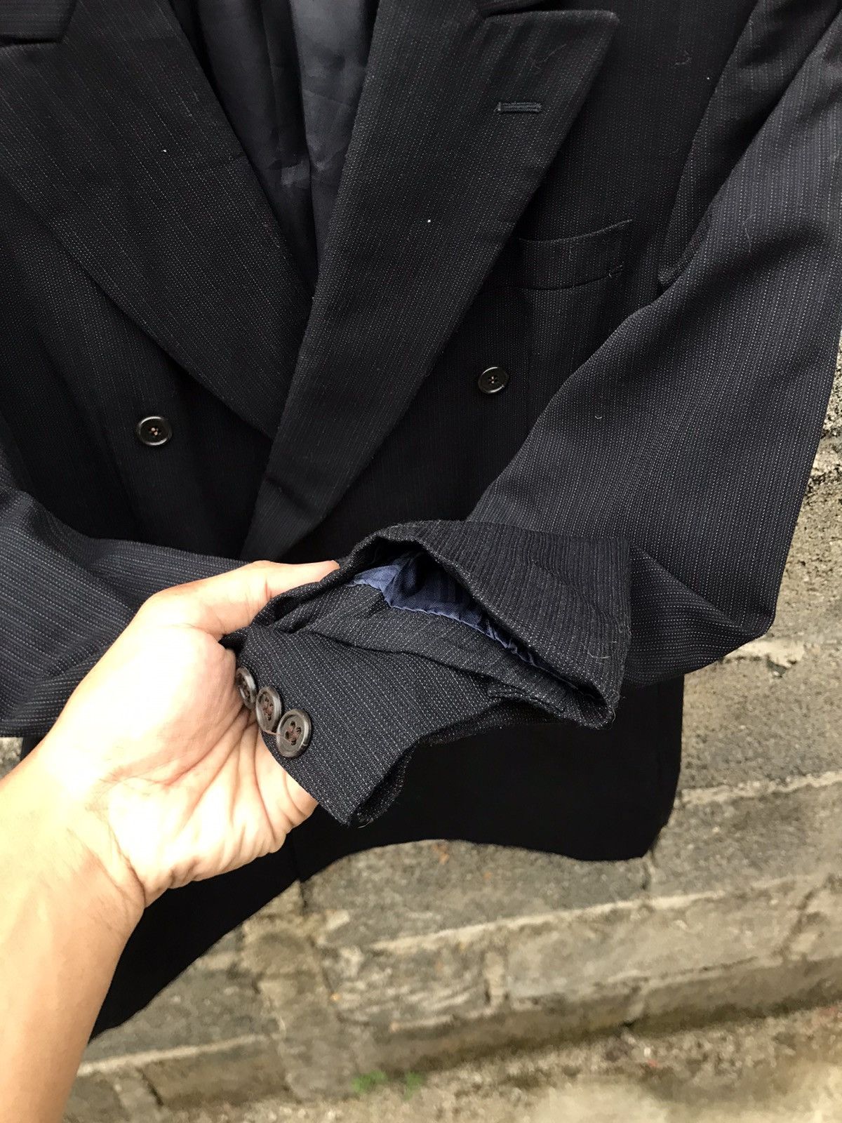 Enrico Coveri ⚡️Vintage Enrico Coveri Double Breasted Blazer Size 46R - 5 Thumbnail