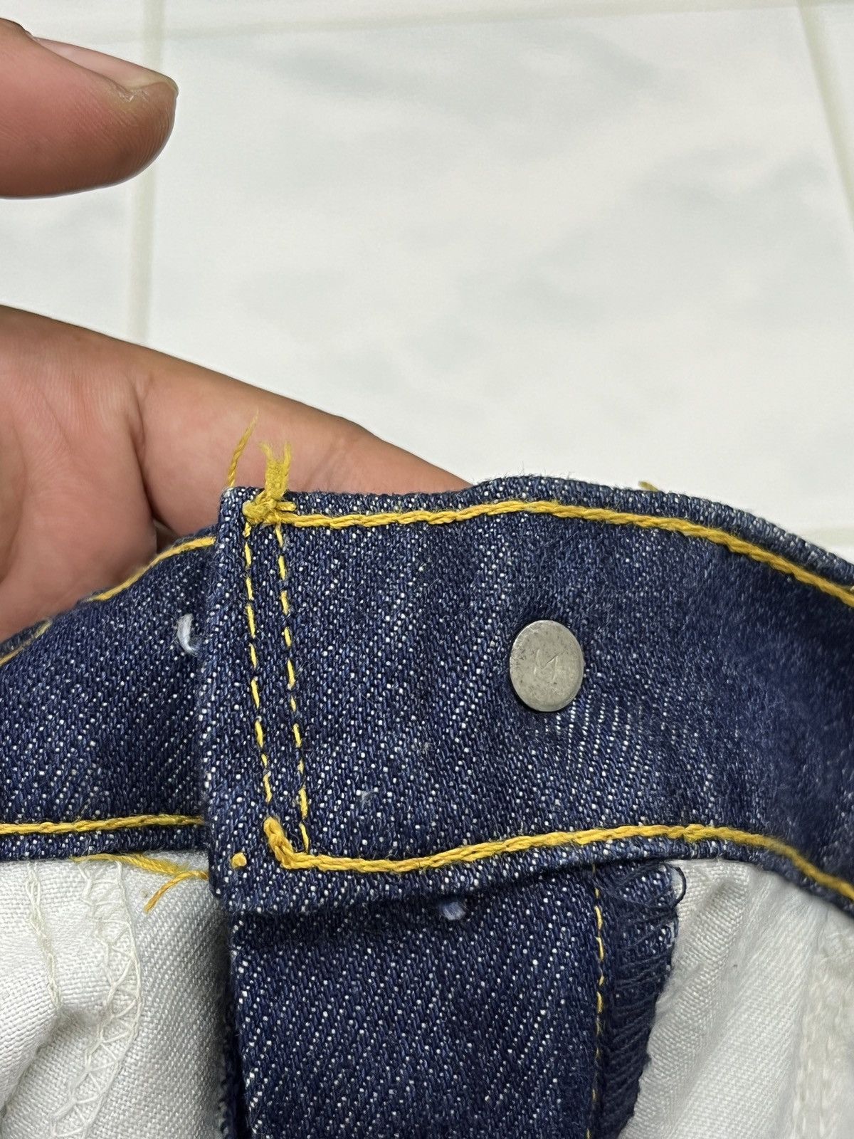 Levi's 🔥🔥🔥VTG 70’s LEVIS FRESH PRODUCE FLARED DENIM Size 28" / US 6 / IT 42 - 17 Thumbnail