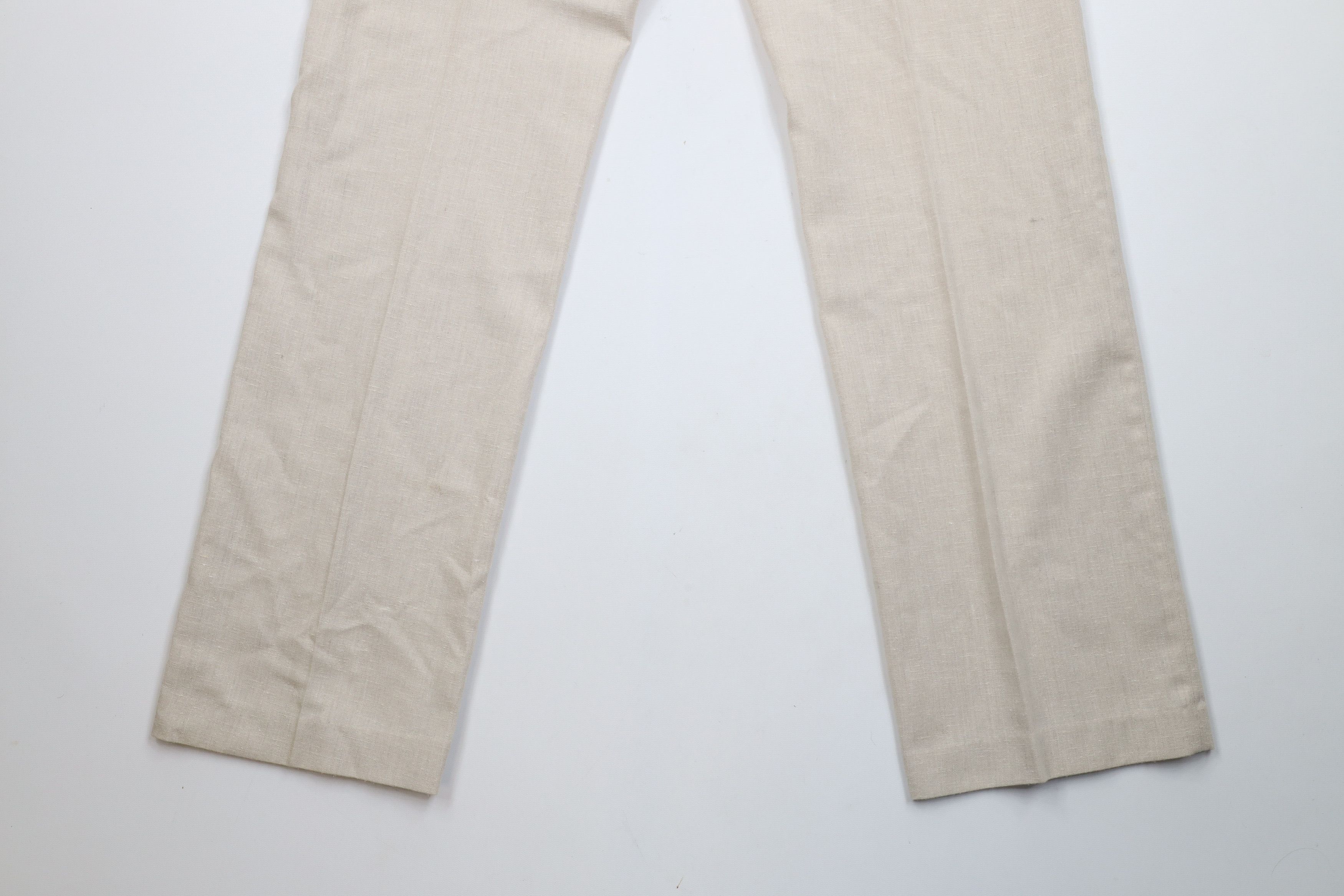 Vintage Vintage 70s Streetwear Fleck Linen Wide Leg Chino Pants USA Size US 36 / EU 52 - 14 Thumbnail