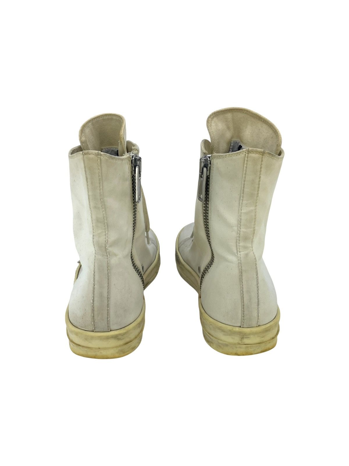 Rick Owens Rick Owens Vegan Drkshdw Ramones Triple White Size US 8 / EU 41 - 2 Thumbnail
