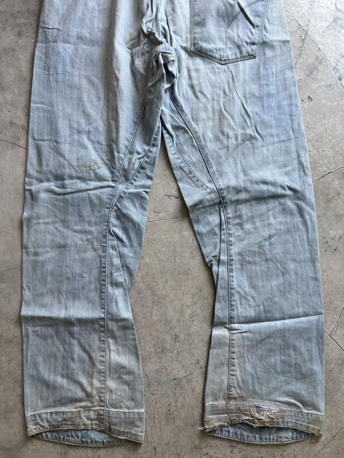 Levi's Levis Engineered Jeans Buckle Back Tag W34 Actual 36x34.5 Size US 34 / EU 50 - 7 Thumbnail