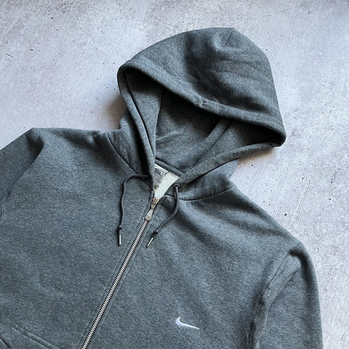 Nike × Vintage Vintage Nike zip hoodie y2k style Size US L / EU 52-54 / 3 - 4 Thumbnail
