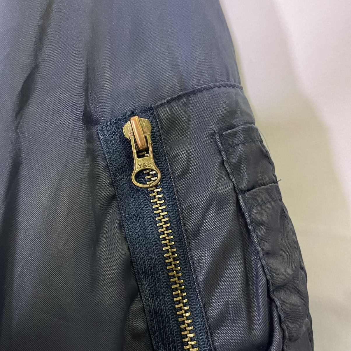 Vintage VINTAGE 90s BOMBER JACKET MA1 Size US L / EU 52-54 / 3 - 6 Thumbnail
