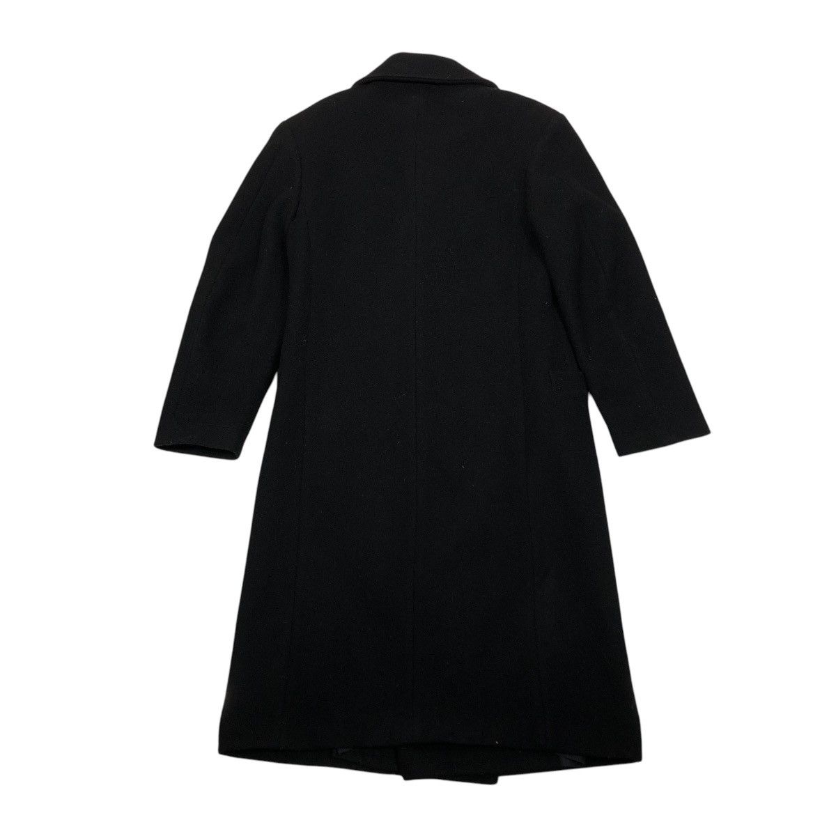 Yohji Yamamoto 🔥ICONIC BLACK Y’S YOHJI YAMAMOTO LONG JACKET DOUBLE BREAST Size M / US 6-8 / IT 42-44 - 2 Thumbnail