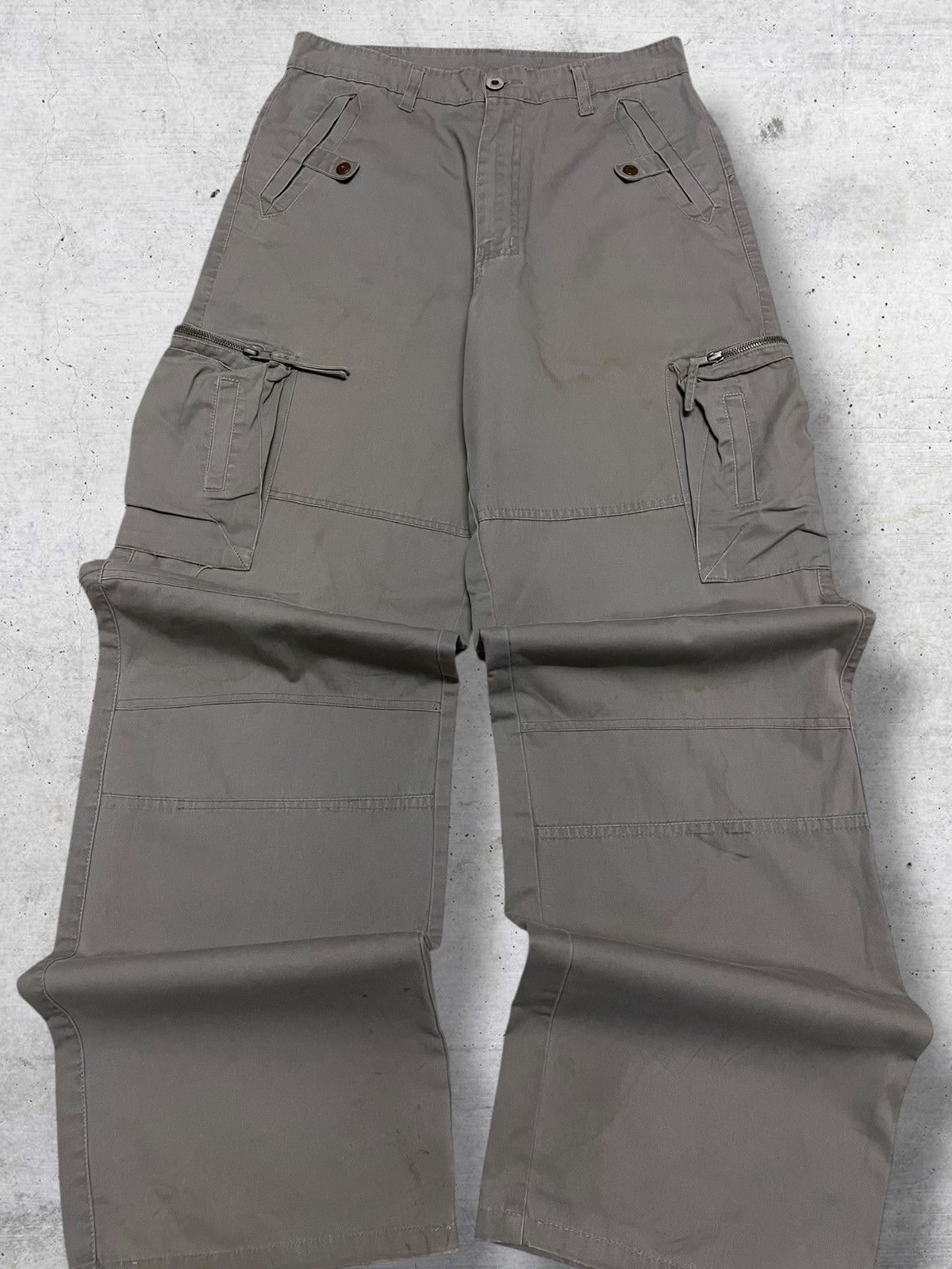 PPFM VINTAGE BO BRAKE 90S JAPAN DESIGNER UTILITY CARGO POCKET Size US 29 - 4 Thumbnail