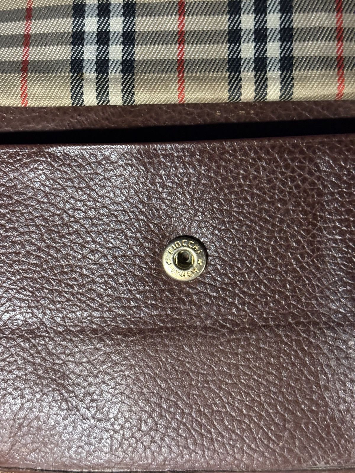 Burberry (heavy used) Burberrys Vintage Wallet Size ONE SIZE - 18 Thumbnail