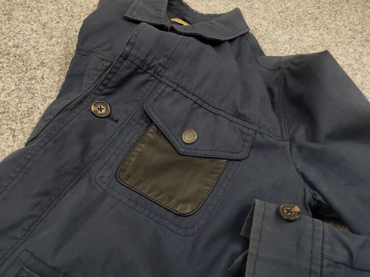 Chevignon Vintage Chevignon Light Pocket blue B Worker Jacket Size US S / EU 44-46 / 1 - 13 Thumbnail