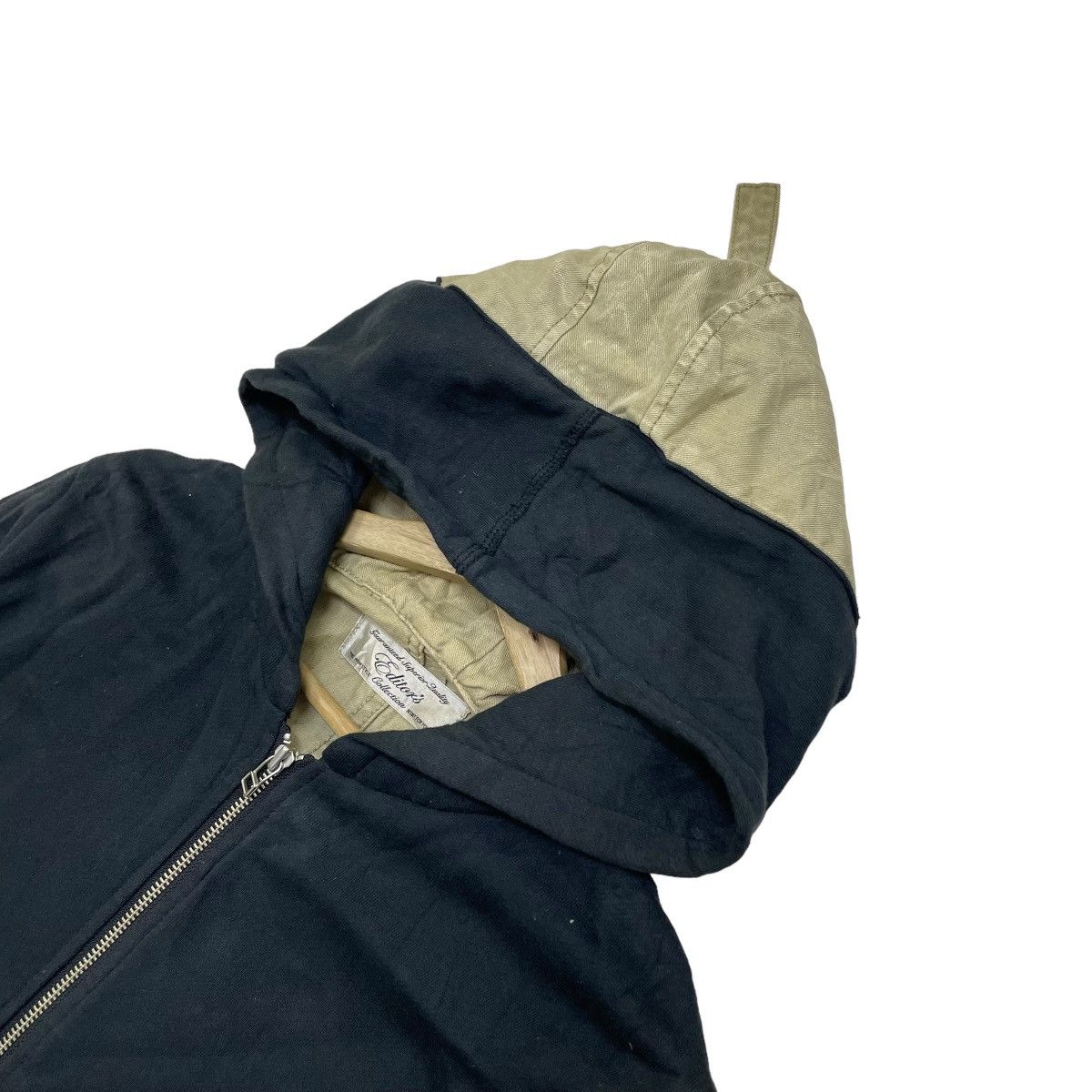 14th Addiction 💥Editors Two Tone Double Ellbow Hooded Jacket Size US M / EU 48-50 / 2 - 3 Thumbnail