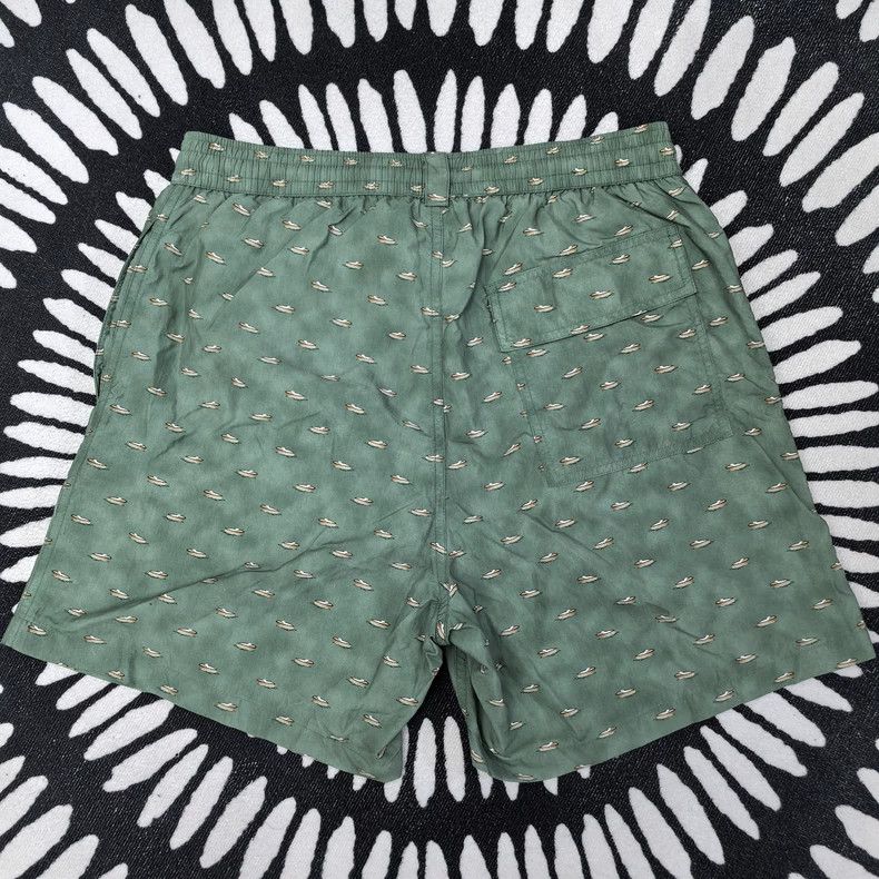 Loro Piana LORO PIANA sizeS Blue and white boat pattern beach shorts Size US 32 / EU 48 - 3 Thumbnail