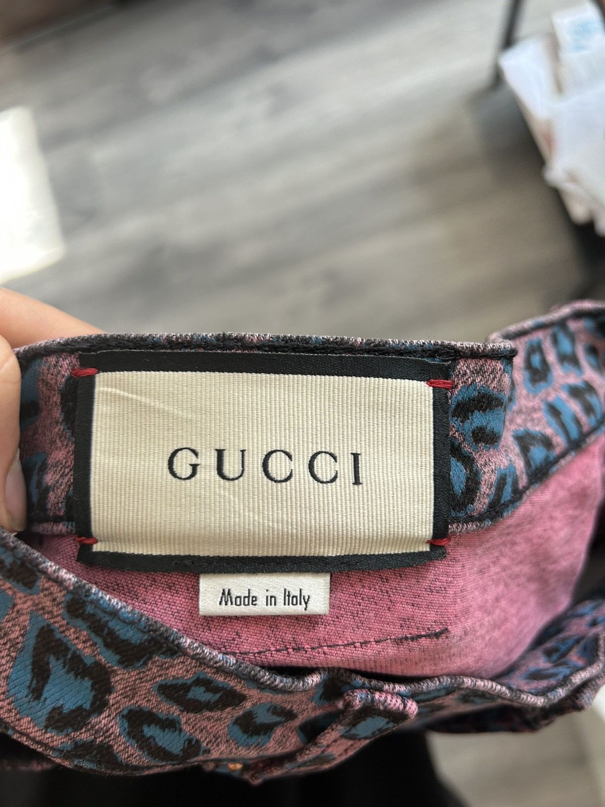 Gucci Leopard Print Jeans Size US 28 / EU 44 - 12 Thumbnail