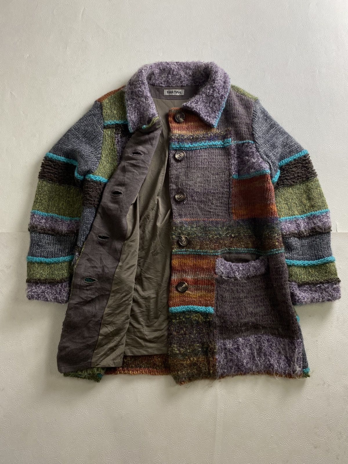 Japanese Brand fuga fuga cardigan Size M / US 6-8 / IT 42-44 - 5 Thumbnail