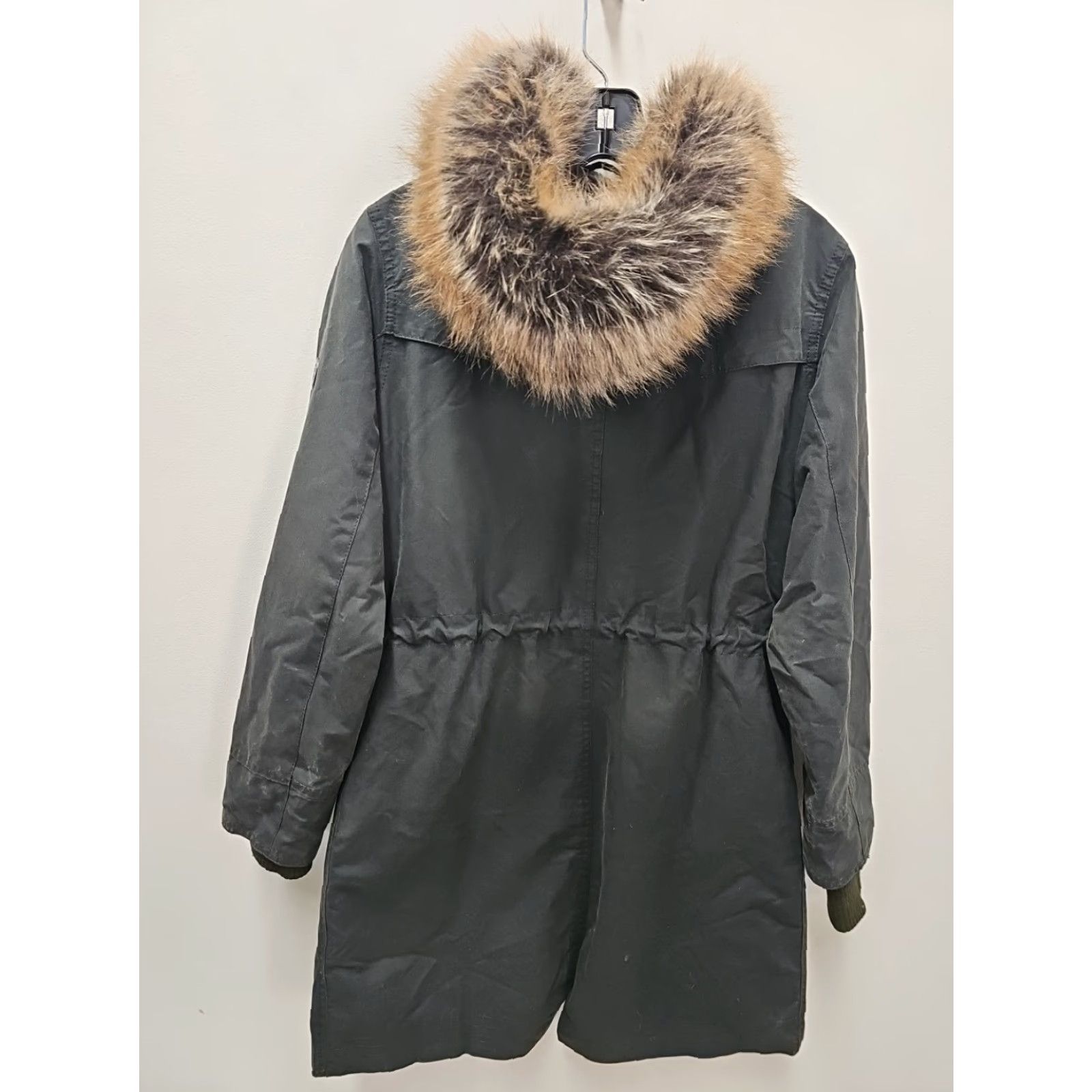 Barbour Barbour Parka Waxed Cotton Green USA SIZE 6 Women Jacket Coat Barbour Thrunton Parka Waxed Size M / US 6-8 / IT 42-44 - 7 Thumbnail