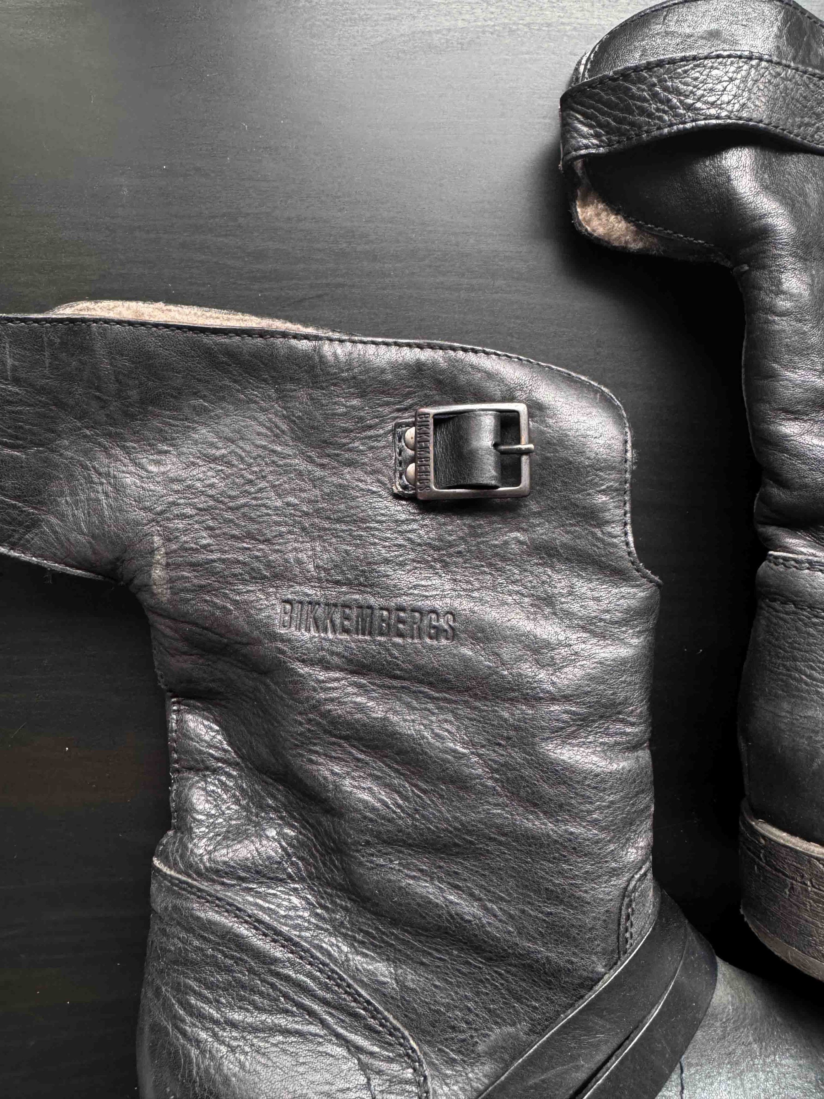 Dirk Bikkembergs Dirk Bikkembergs Leather Fur Belted Biker Boots Archive Size US 8 / EU 41 - 6 Thumbnail