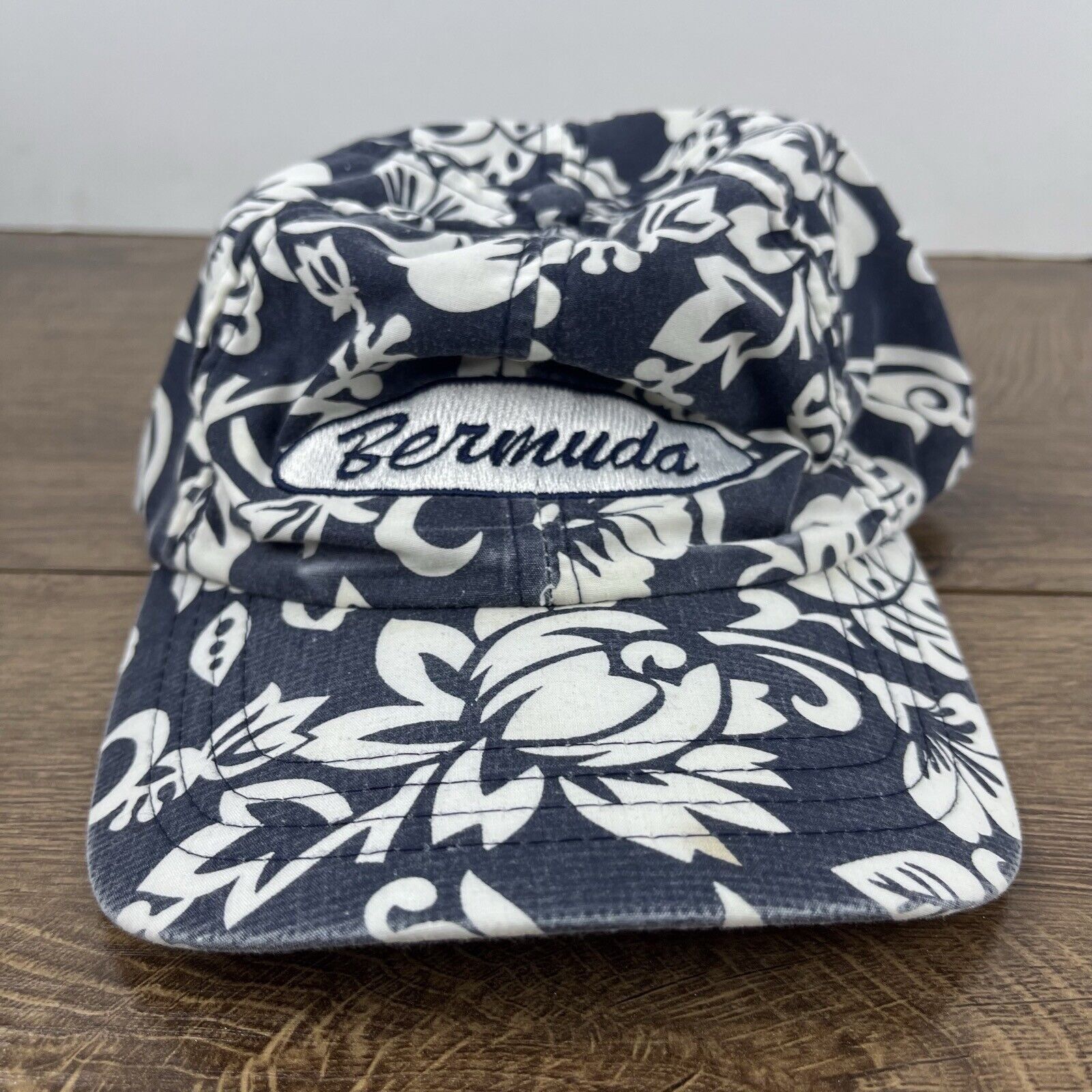 Other Bermuda Hat Bermuda Blue Gray Hat Gray Adjustable Hat Gray A Size ONE SIZE - 4 Thumbnail
