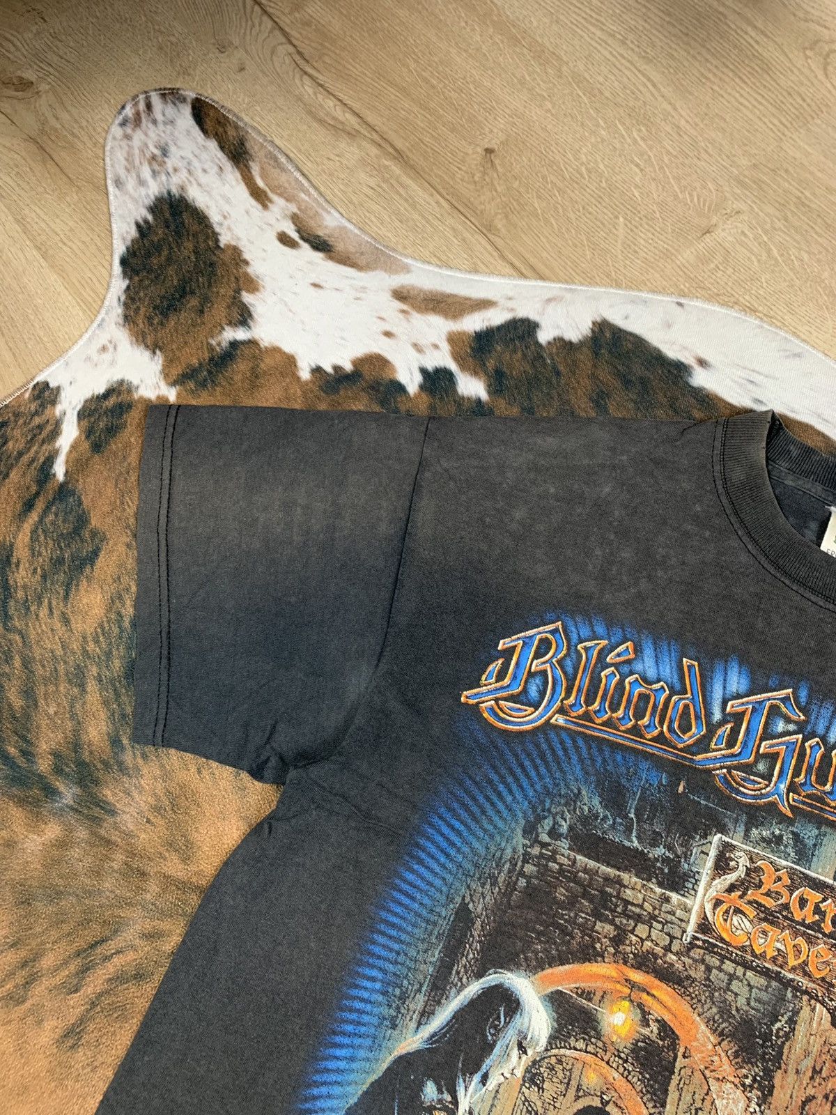 Band Tees × Vintage Vintage 2003 Blind Guardian All Over Print T Shirt Tee 00s Size US L / EU 52-54 / 3 - 5 Thumbnail