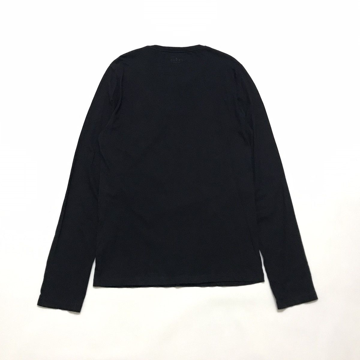 Gucci Gucci Black Fitted Long Sleeve Shirt Size US L / EU 52-54 / 3 - 8 Thumbnail