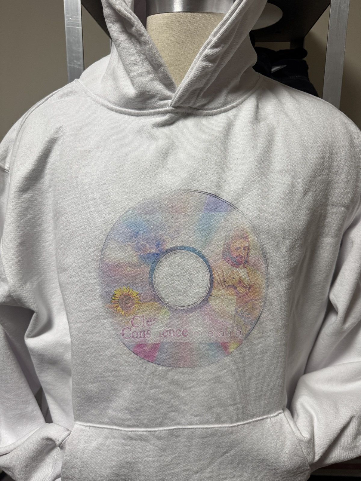 Marking Distance Marking Distance Clear Conscience Jesus CD Hoodie Size US XL / EU 56 / 4 - 5 Thumbnail