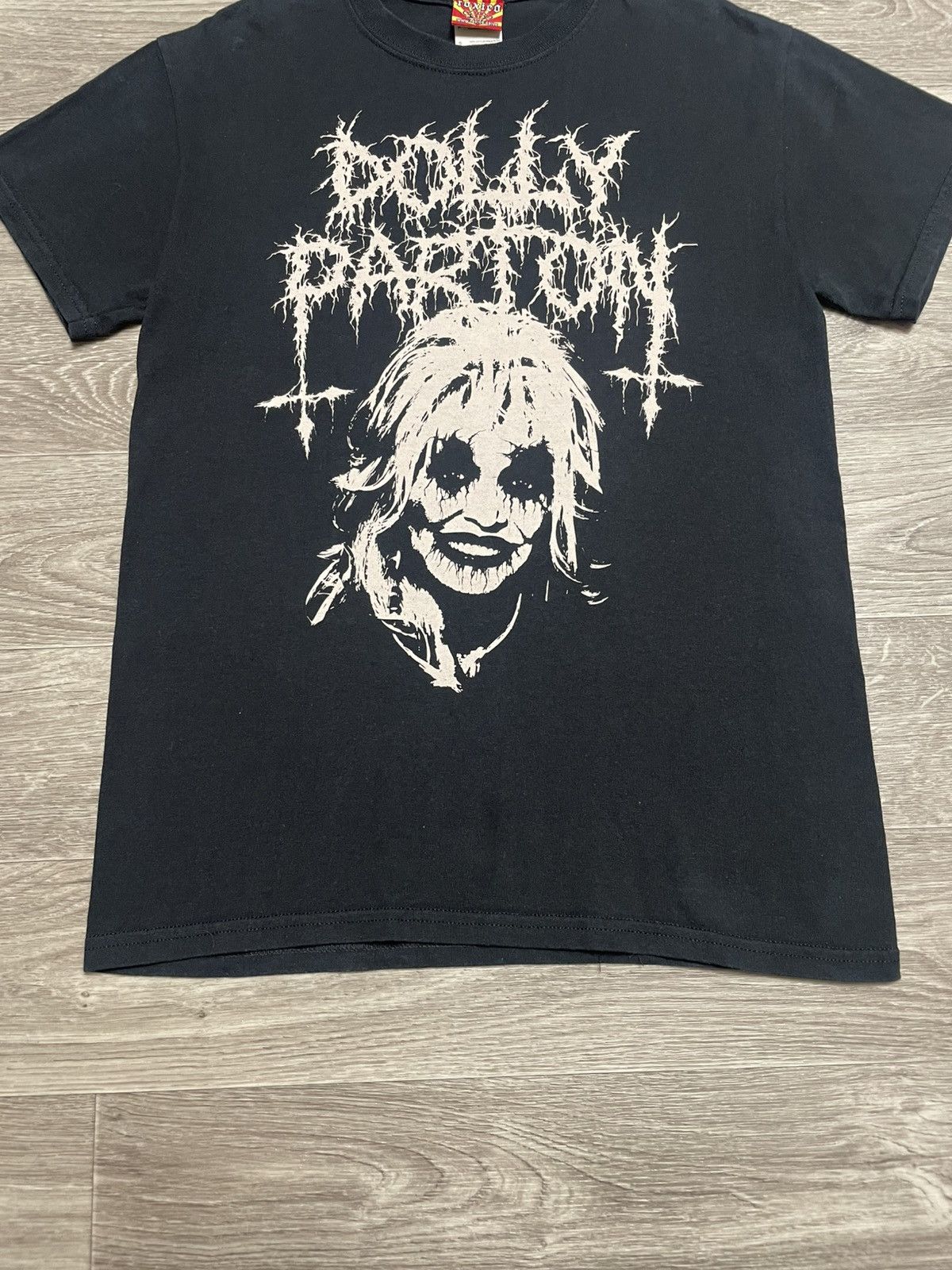 Fuck Art, Make Tees Dolly Parton Bastard Motherfucker Gothic Metal Punk T-Shirt Size US S / EU 44-46 / 1 - 3 Thumbnail