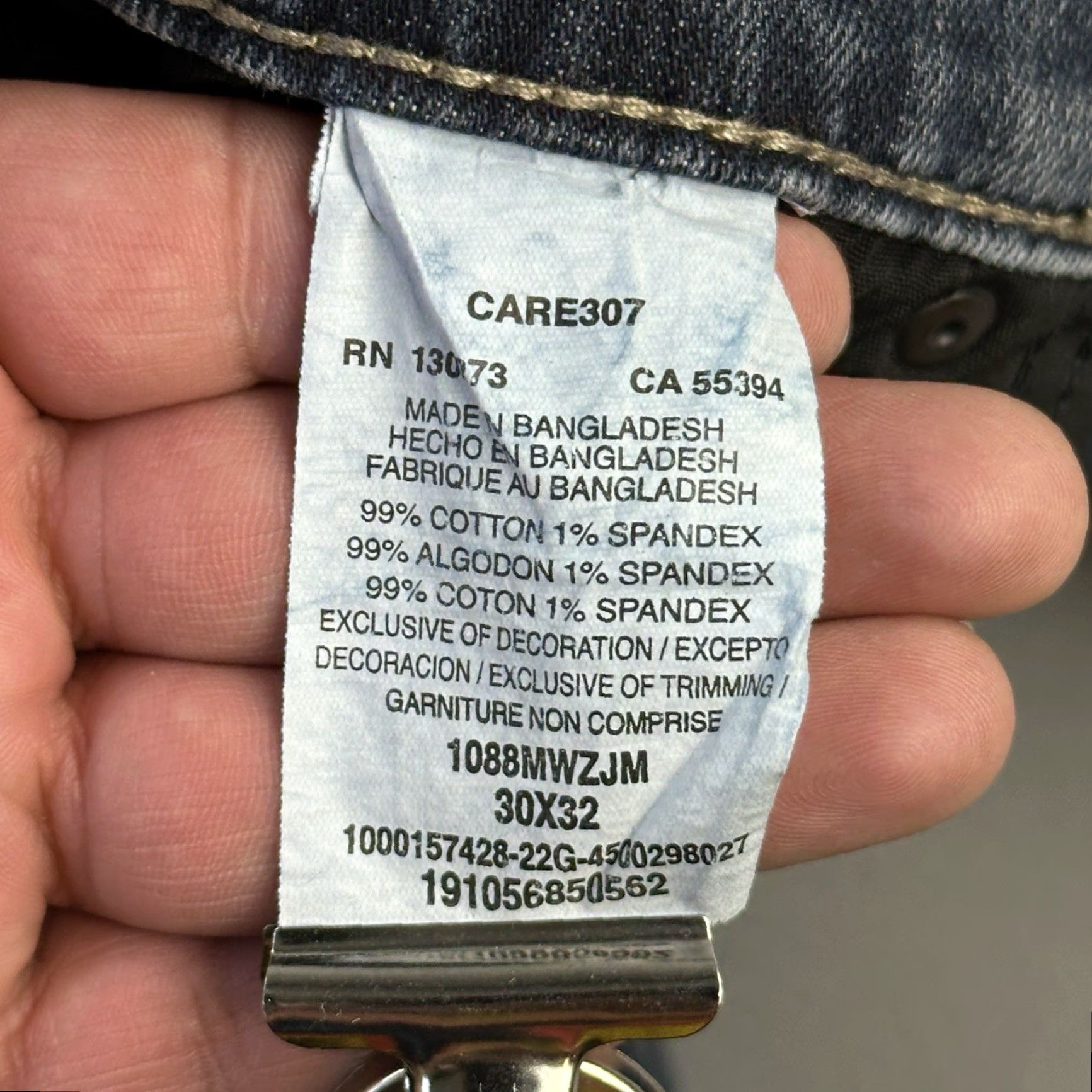 Wrangler Wrangler Retro Jeans Mens 30x31 Dark Wash Slim Straight Western Cowboy Rodeo Denim 5-Pocket Button Vintage USA Cowboy Western Mens Size US 30 / EU 46 - 7 Thumbnail