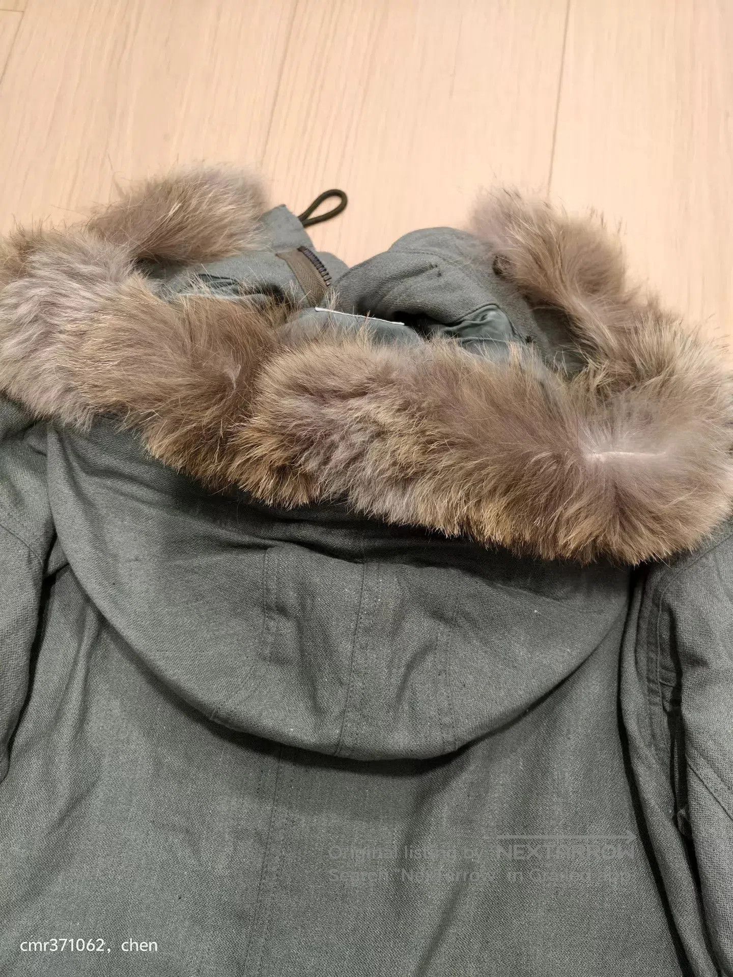 Visvim Green Parka with Fur Trim Hood . Size US M / EU 48-50 / 2 - 7 Thumbnail