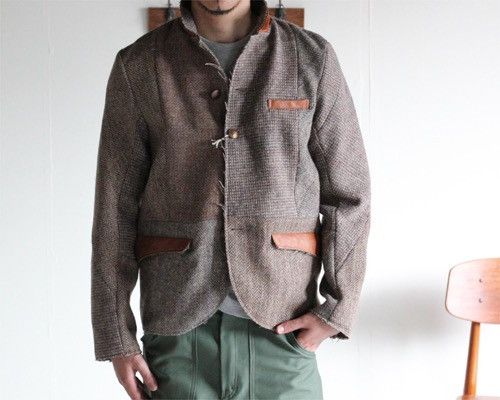 Harris Tweed 80s The Golden Gate Thrifters X HarrisTweed Patchwork Size US S / EU 44-46 / 1 - 2 Thumbnail