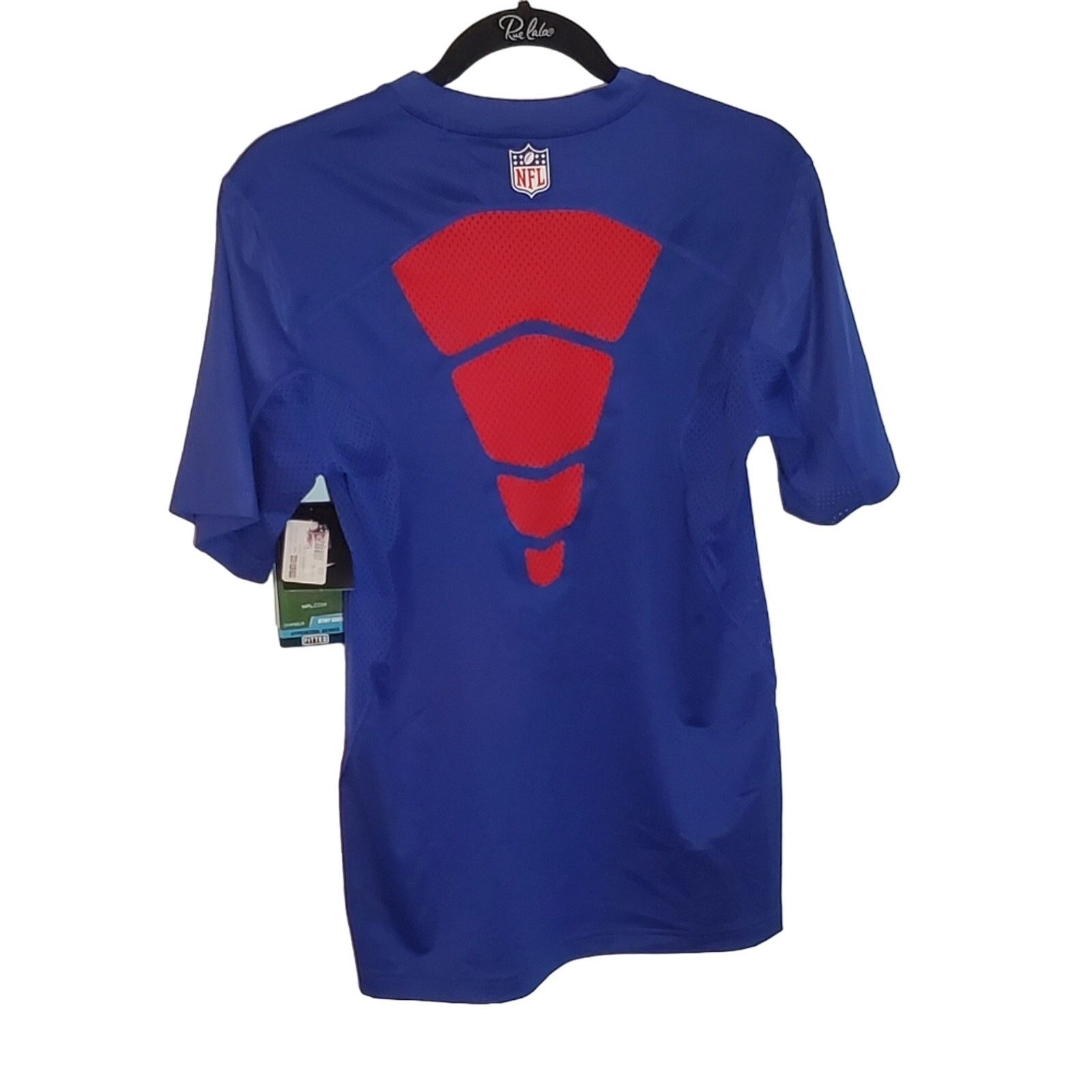 Nike NWT! Nike NFL Giants Dri-Fit Hypercool Blue Fitted Tee Small Size US S / EU 44-46 / 1 - 2 Thumbnail