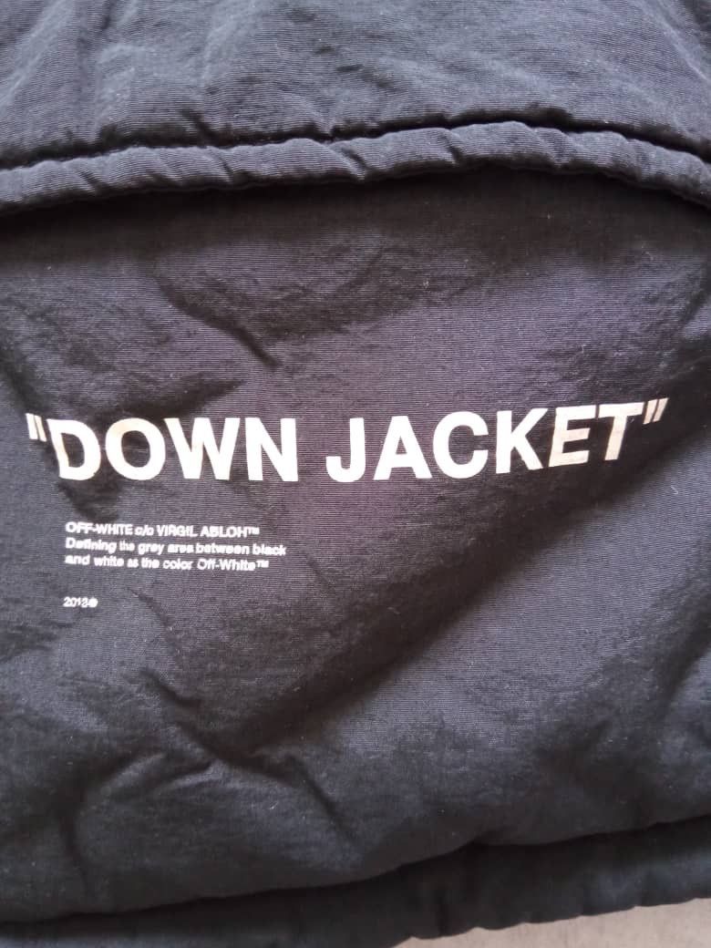 Off-White Off White Downjacket Size US L / EU 52-54 / 3 - 9 Thumbnail