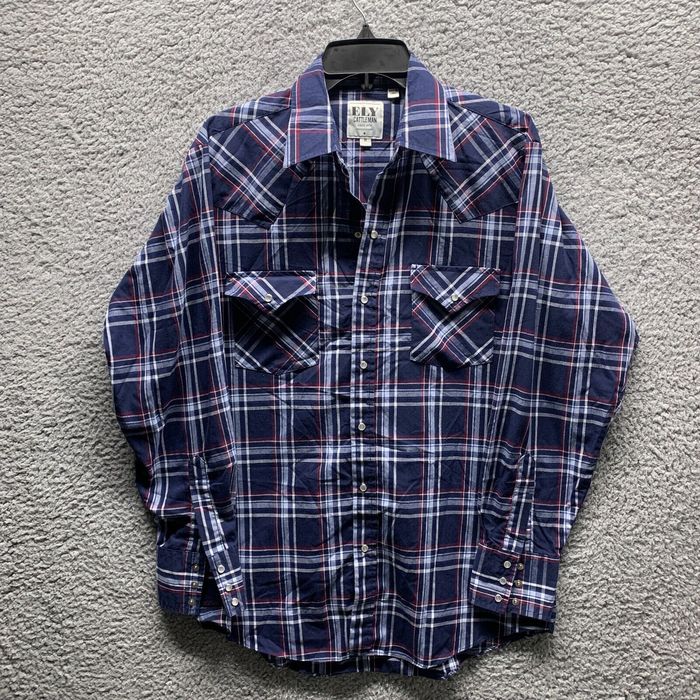 Chemise boutonnée à manches courtes Ely Cattleman blanc perle