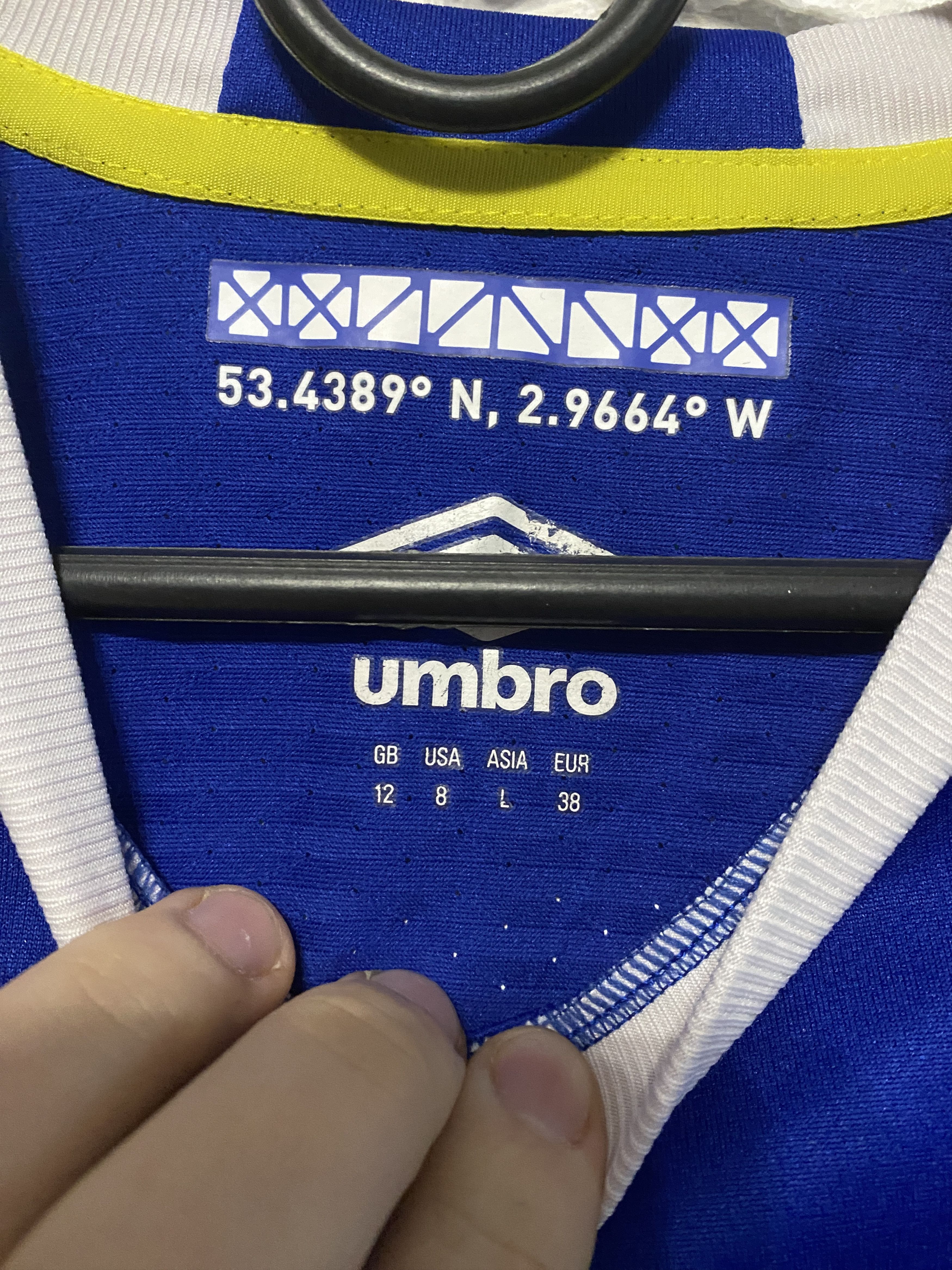 Umbro Umbro Everton Jersey Woman Sz M Size M / US 6-8 / IT 42-44 - 4 Thumbnail