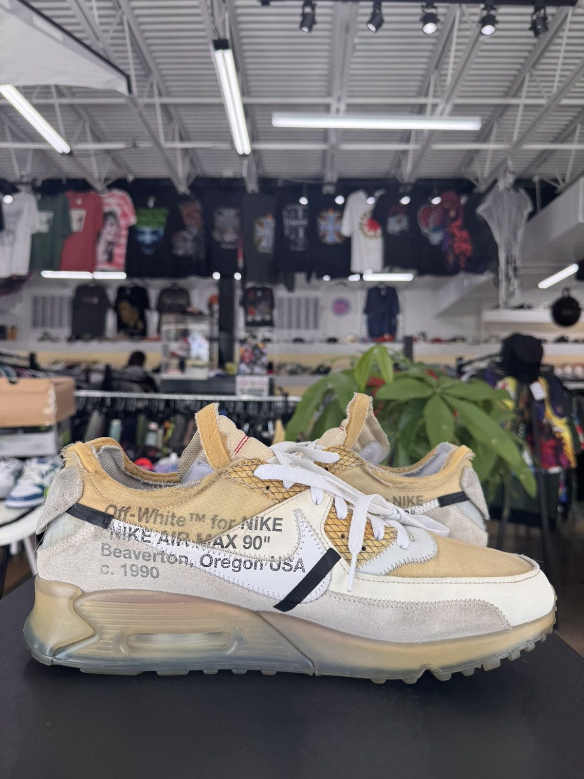 Nike × Off-White Nike Air Max 90 Off-White Size 13 (2017) Size US 13 / EU 46 - 3 Thumbnail