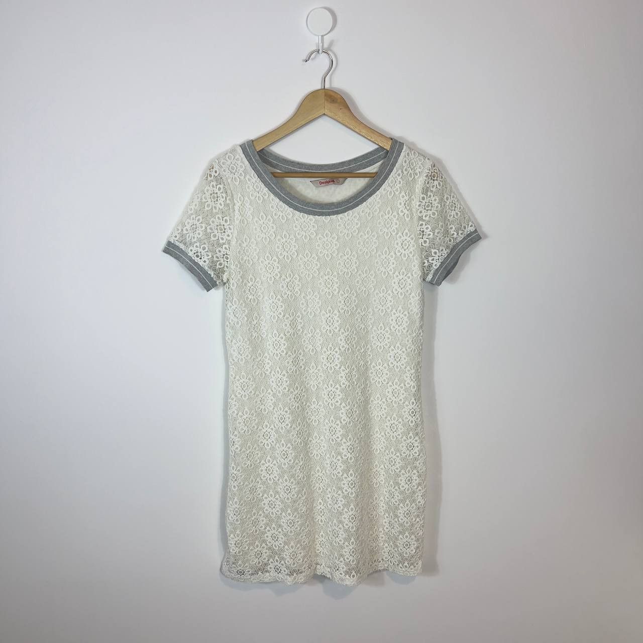 Desigual Desigual Dress Women’s Size L White Size L / US 10 / IT 46 - 1 Thumbnail