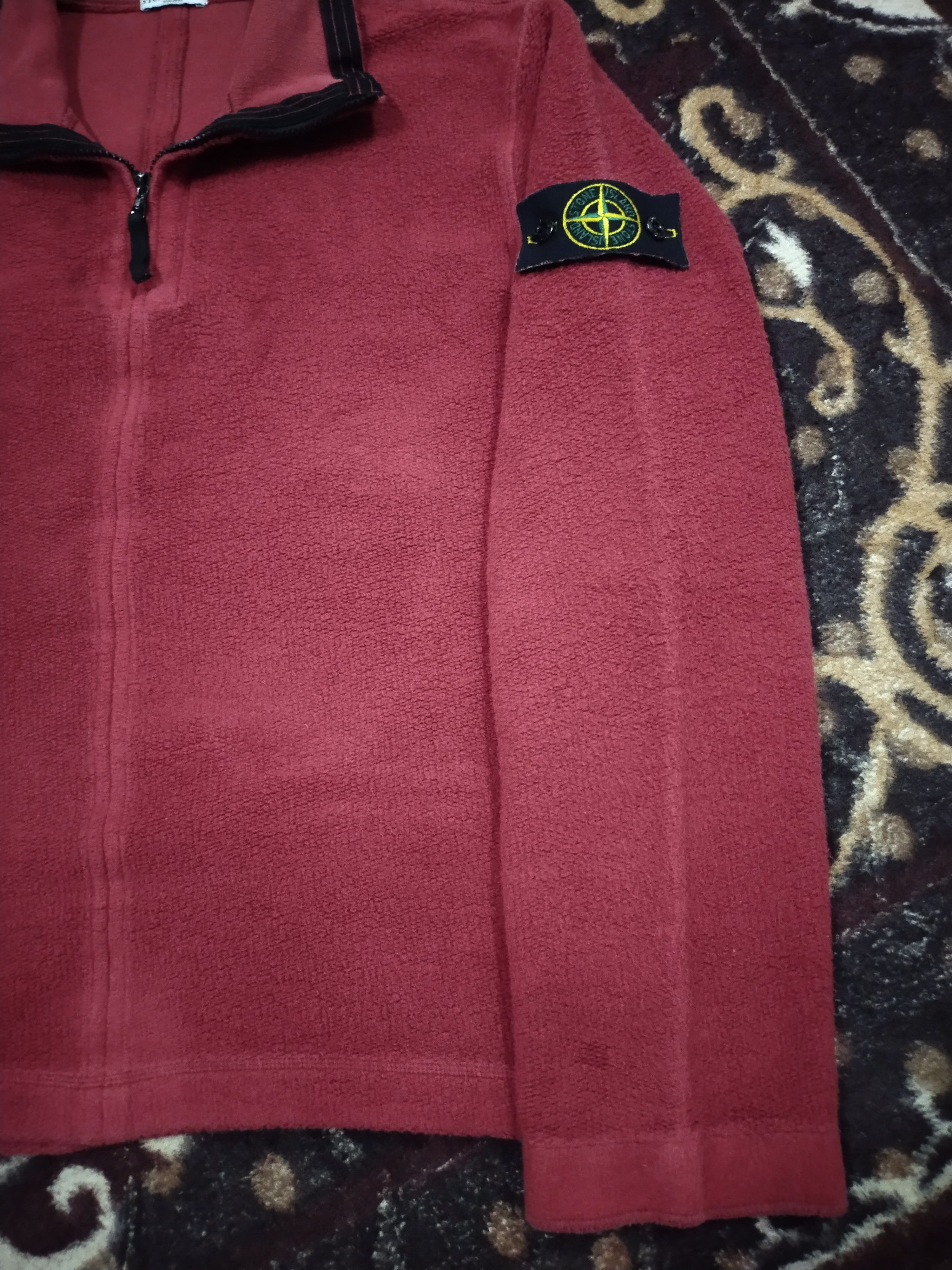 Stone Island Vintage 90's Stone Island Half Zipper Lampo Sweatshirt Size US S / EU 44-46 / 1 - 5 Thumbnail