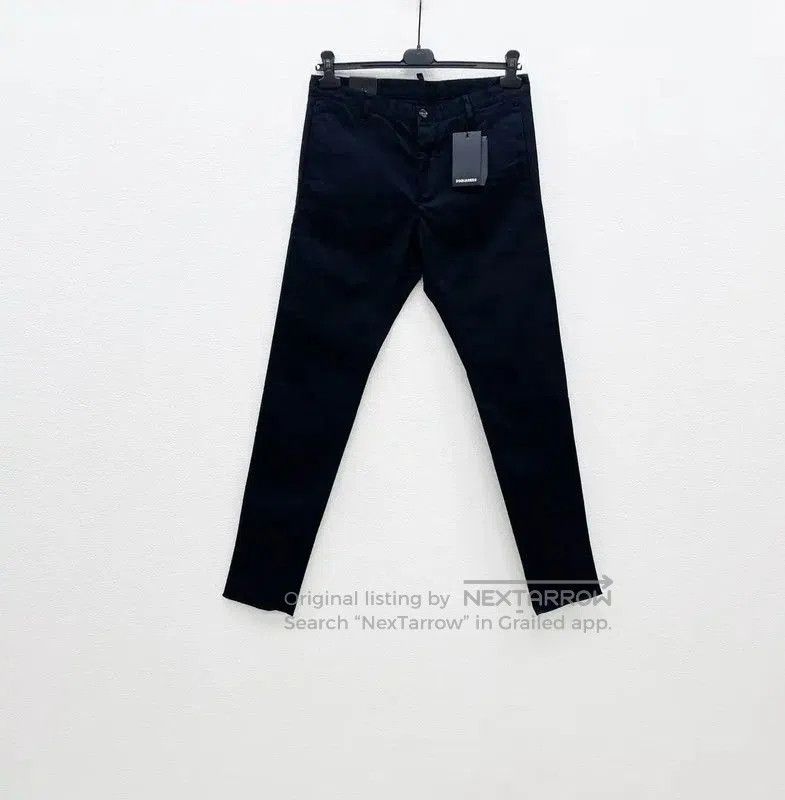 Dsquared2 DSQUARED2 Black Casual Pants for Men . Size US 26 / EU 42 - 1 Thumbnail