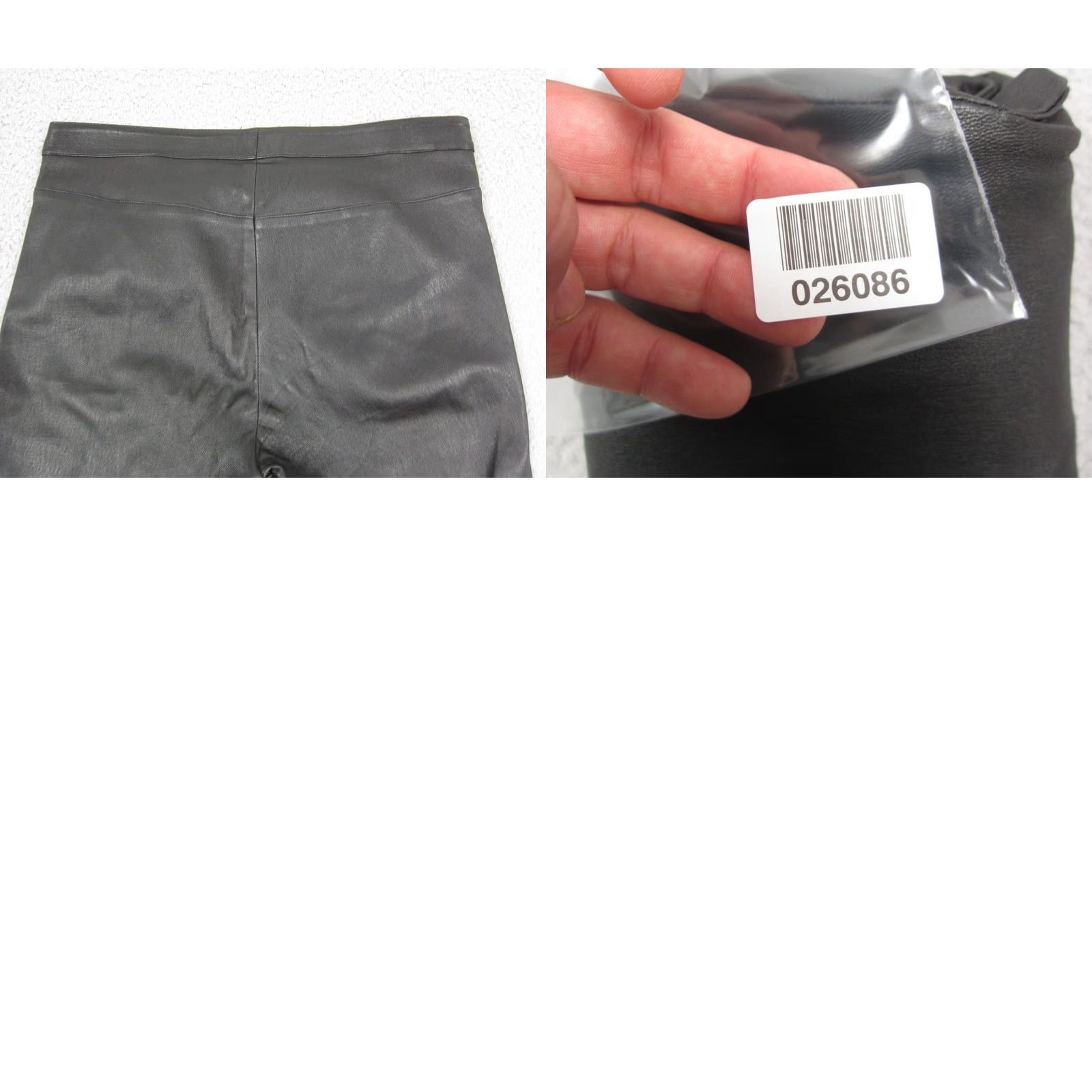 Theory Theory Pants Womens Size 4 Black Leather Cropped Flared Cropped 90s Style Pants Womens Size 27" / US 4 / IT 40 - 10 Thumbnail