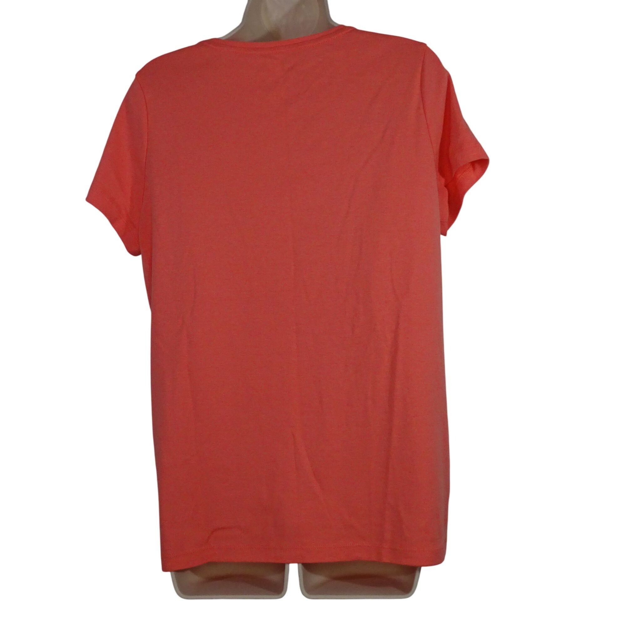 Other Lot of 2 St Johns Bay Basic Cotton T-Shirt Women Size L Size L / US 10 / IT 46 - 5 Thumbnail