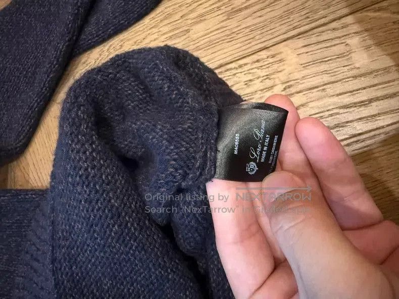 Loro Piana Loro Piana Men's Full-Zip Cashmere Sweater. Size US XXL / EU 58 / 5 - 5 Thumbnail