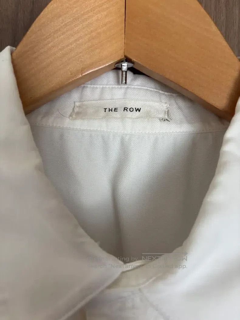 The Row The Row White long-sleeved shirt Size S / US 4 / IT 40 - 2 Thumbnail