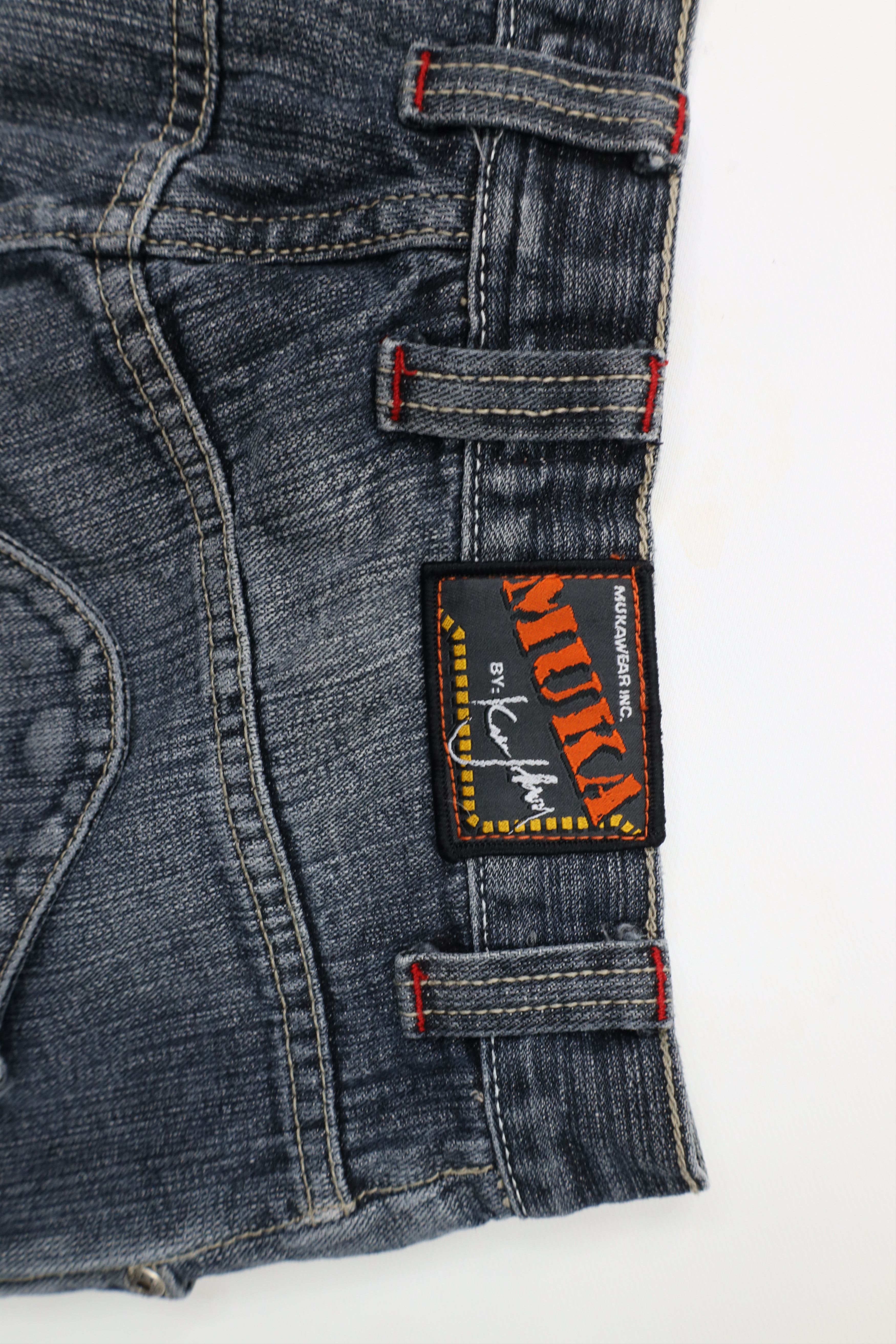 Vintage Vintage 90s Y2K Streetwear Wide Leg Skateboard Rave Jeans Size US 32 / EU 48 - 13 Thumbnail